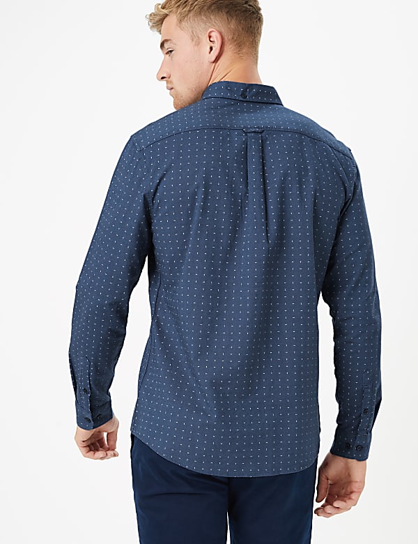Pure Cotton Regular Fit Oxford Shirt
