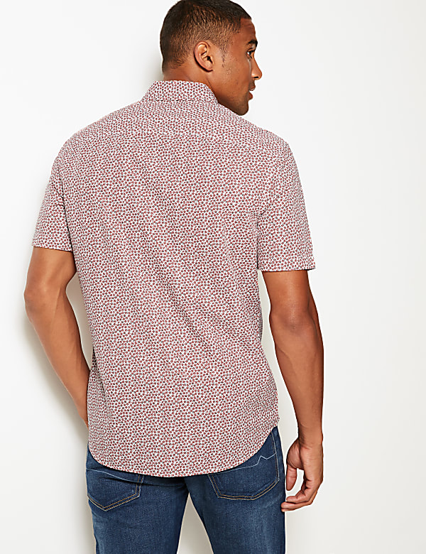 Pure Cotton Printed Shirt