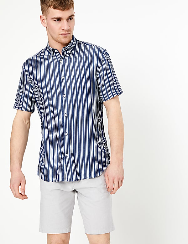 Striped Oxford Shirt