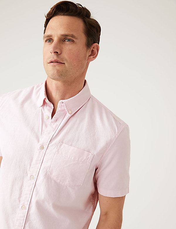 Pure Cotton Oxford Shirt