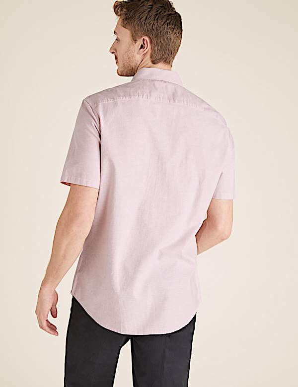 Pure Cotton Oxford Shirt