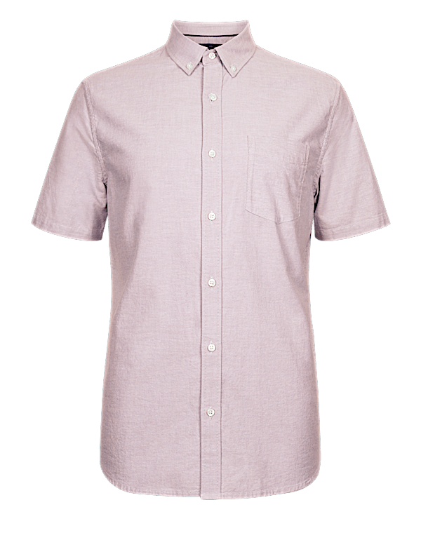 Pure Cotton Oxford Shirt