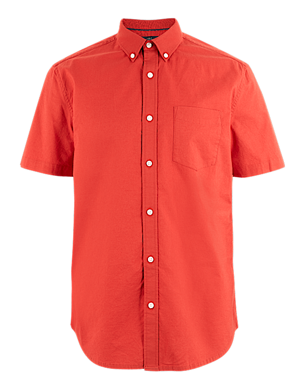 Pure Cotton Oxford Shirt