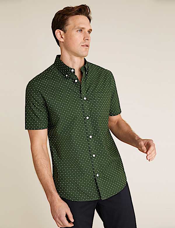 Pure Cotton Oxford Shirt