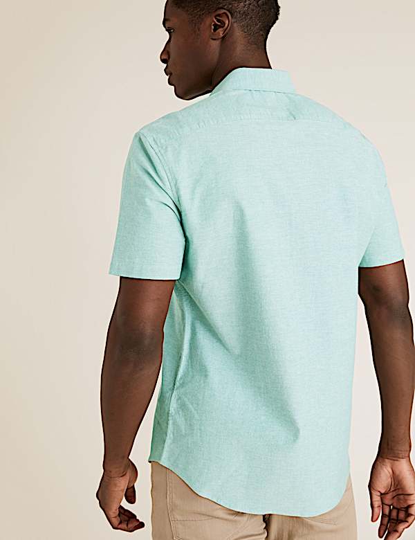 Pure Cotton Oxford Shirt