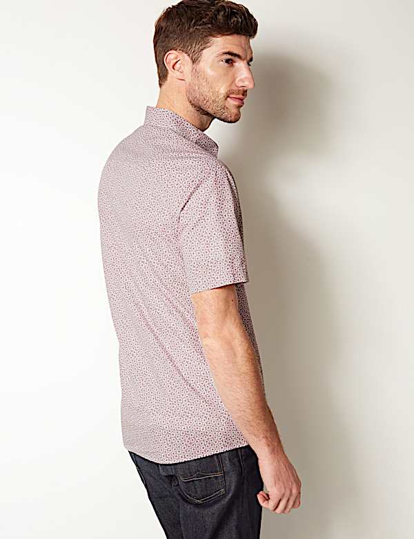 Pure Cotton Printed Shirt