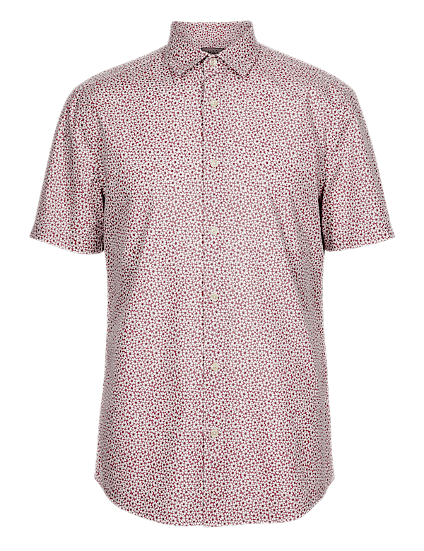 Pure Cotton Printed Shirt