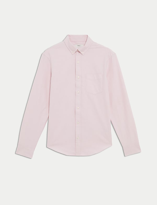 Slim Fit Ultimate Pure Cotton Oxford Shirt - DK