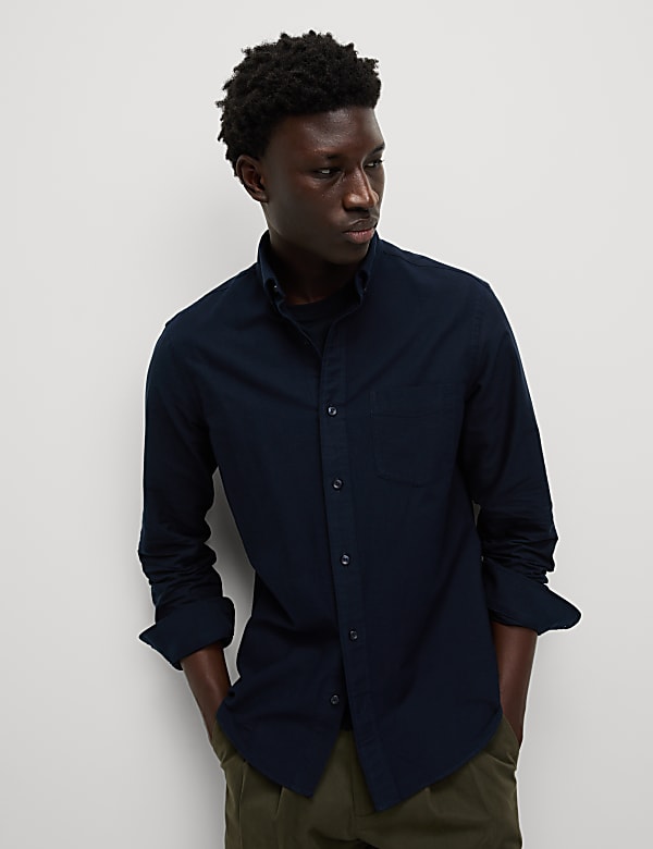 Slim Fit Ultimate Pure Cotton Oxford Shirt - IL
