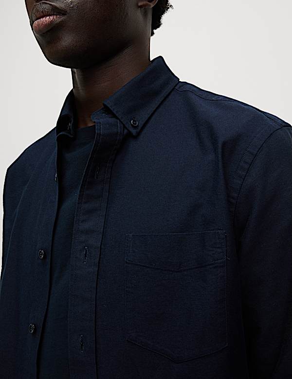 Slim Fit Ultimate Pure Cotton Oxford Shirt - AU