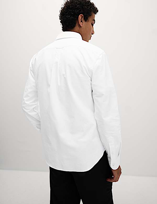 Πουκάμισο Oxford Ultimate με στενή εφαρμογή από 100% βαμβάκι - GR