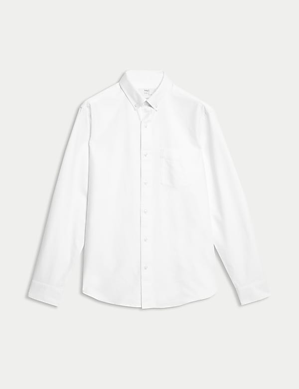 Πουκάμισο Oxford Ultimate με στενή εφαρμογή από 100% βαμβάκι - GR