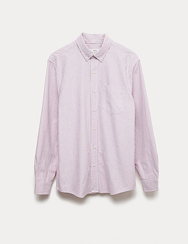 Ultimate Pure Cotton Striped Oxford Shirt - CZ