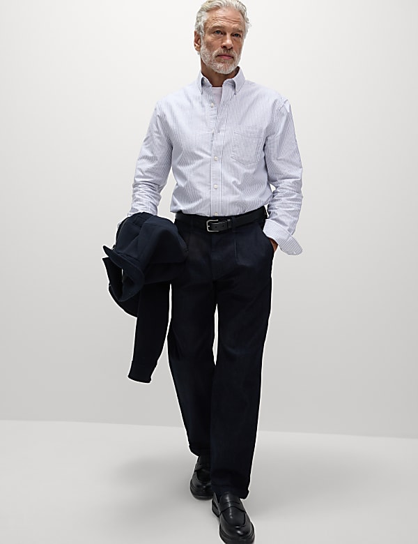 The Ultimate Pure Cotton Striped Oxford Shirt - VN