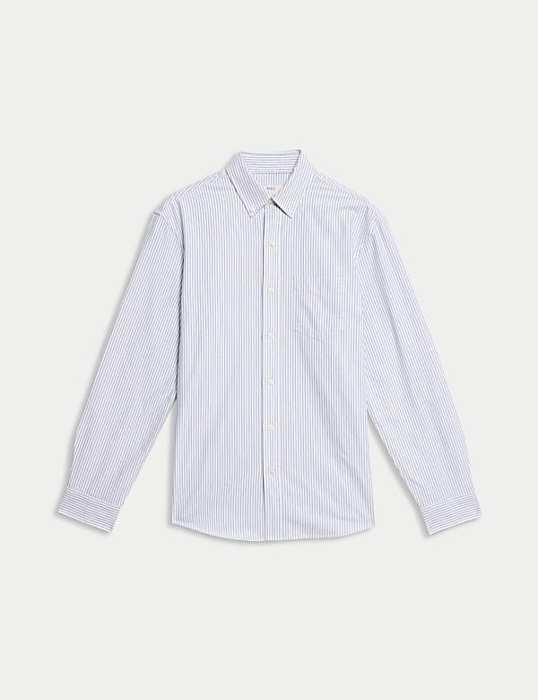 Camisa Oxford de rayas 100 % algodón Ultimate - US