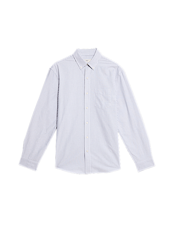 The Ultimate Pure Cotton Striped Oxford Shirt