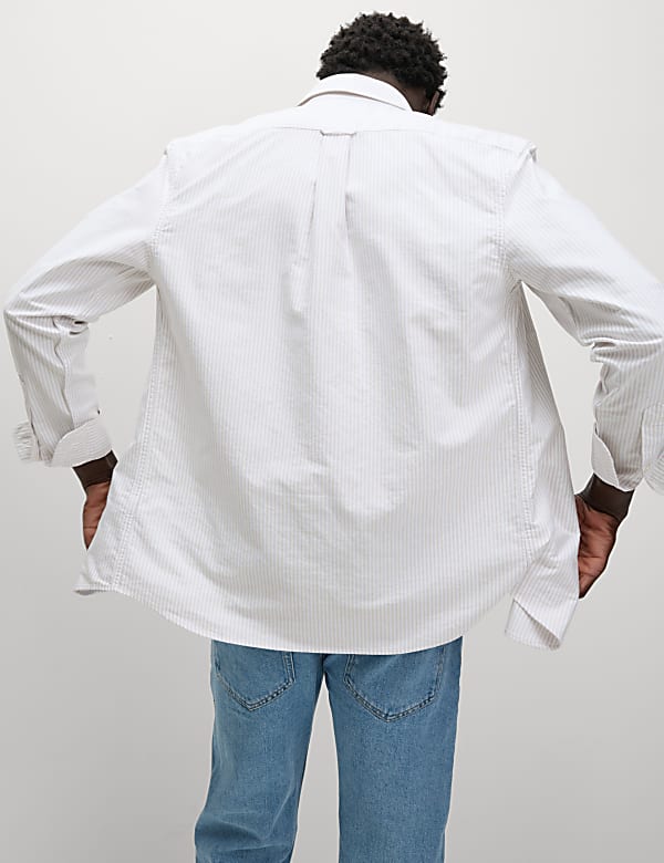 The Ultimate Pure Cotton Striped Oxford Shirt