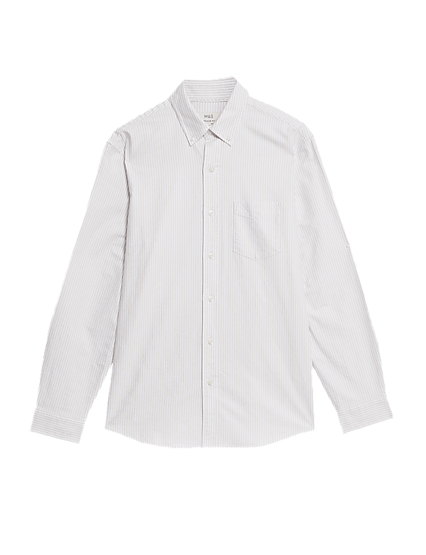 The Ultimate Pure Cotton Striped Oxford Shirt