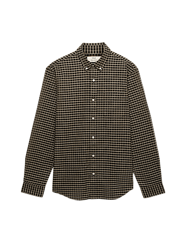 Ultimate Pure Cotton Check Oxford Shirt