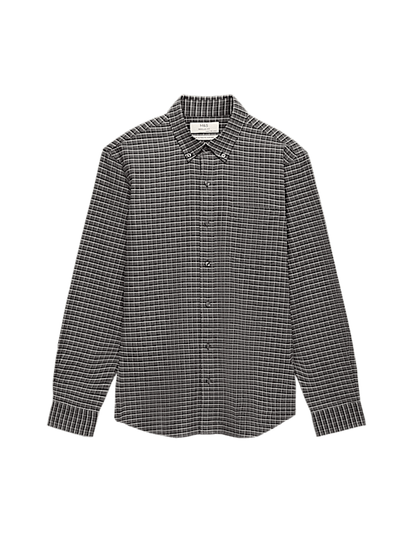 Ultimate Pure Cotton Check Oxford Shirt