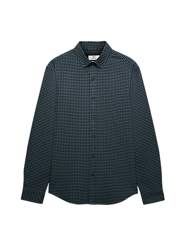 Ultimate Pure Cotton Check Oxford Shirt