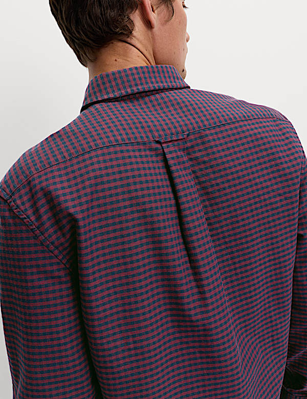 Ultimate Pure Cotton Check Oxford Shirt