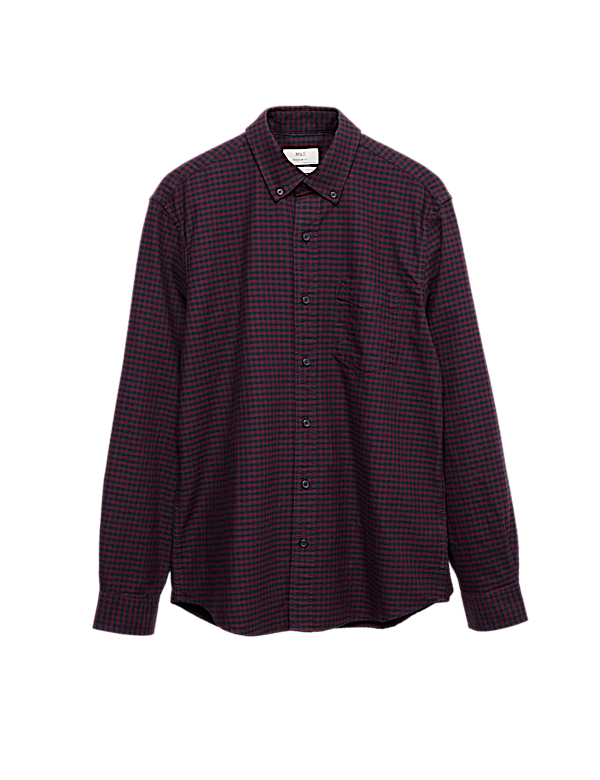 Ultimate Pure Cotton Check Oxford Shirt