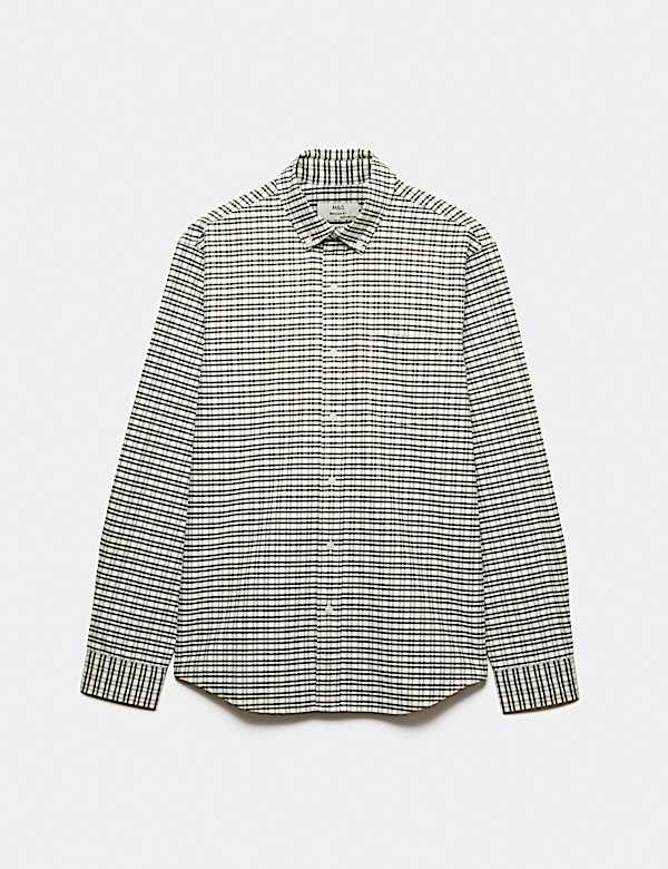 Ultimate Pure Cotton Check Oxford Shirt