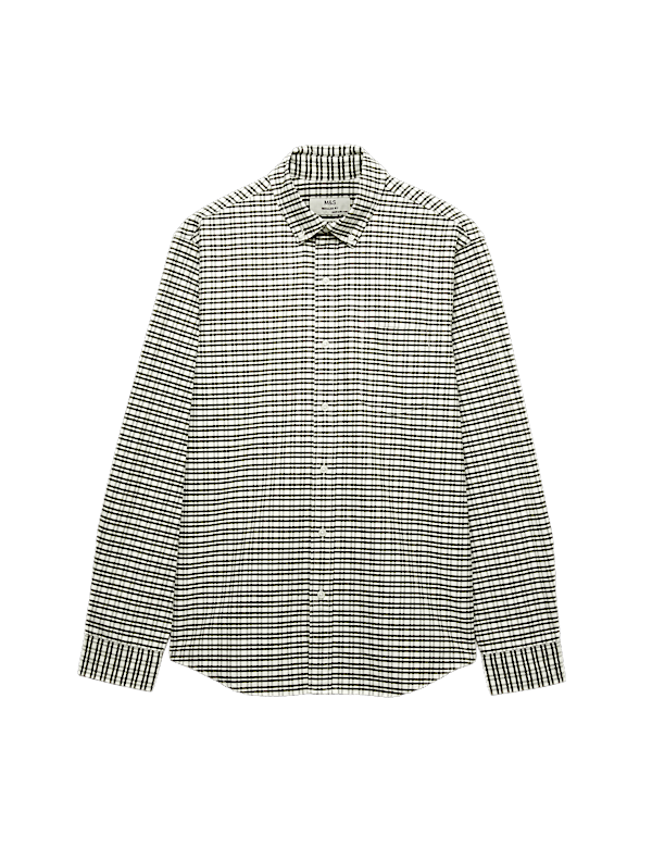 Ultimate Pure Cotton Check Oxford Shirt