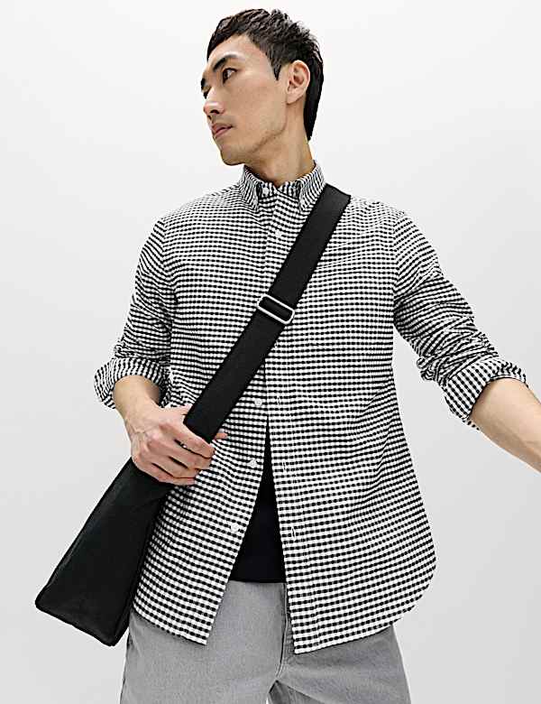 Ultimate Pure Cotton Check Oxford Shirt