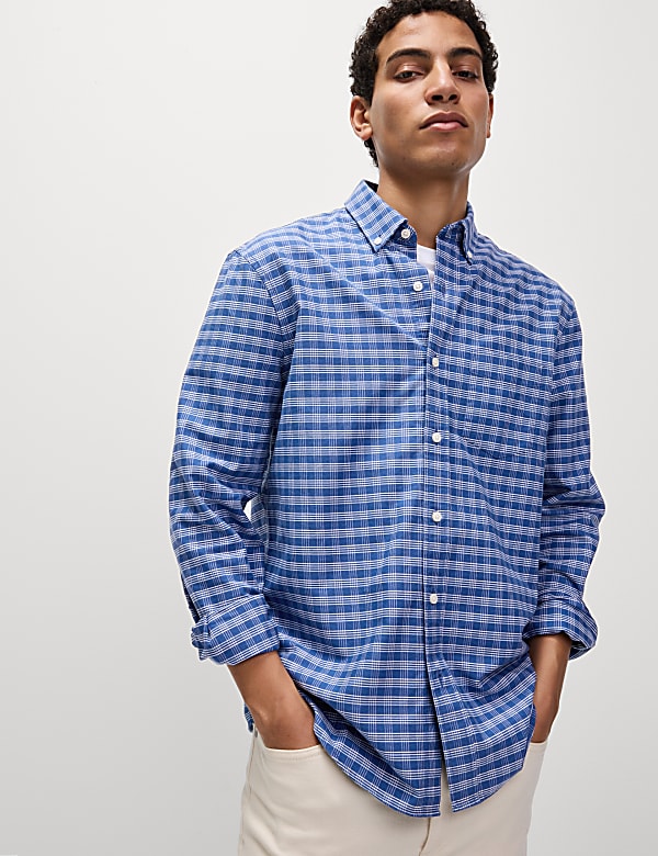 The Ultimate Pure Cotton Check Oxford Shirt