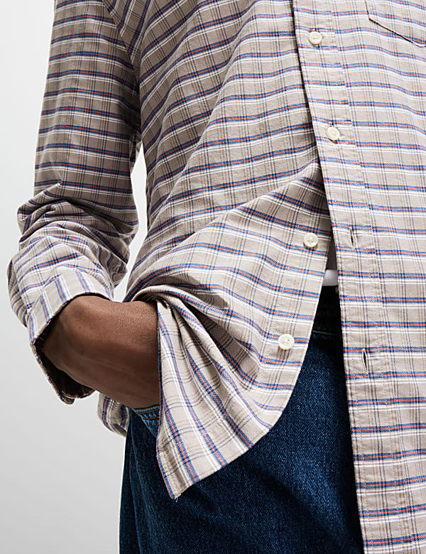 The Ultimate Pure Cotton Check Oxford Shirt