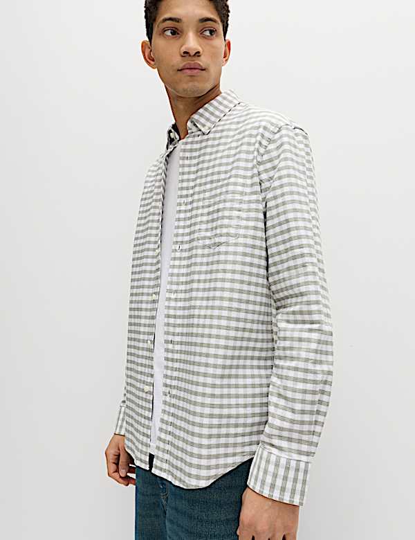 The Ultimate Regular Fit Pure Cotton Oxford Shirt - VN