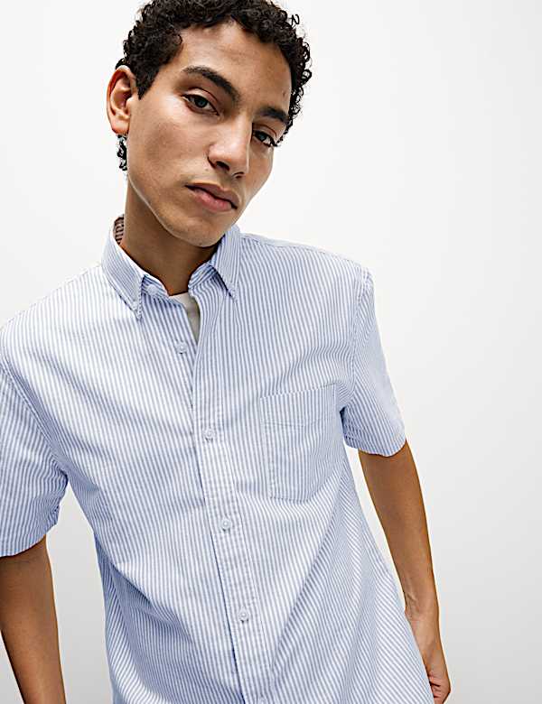 The Ultimate Pure Cotton Striped Oxford Shirt