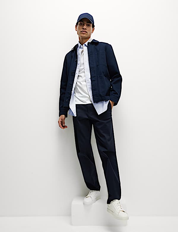 The Ultimate Pure Cotton Striped Oxford Shirt
