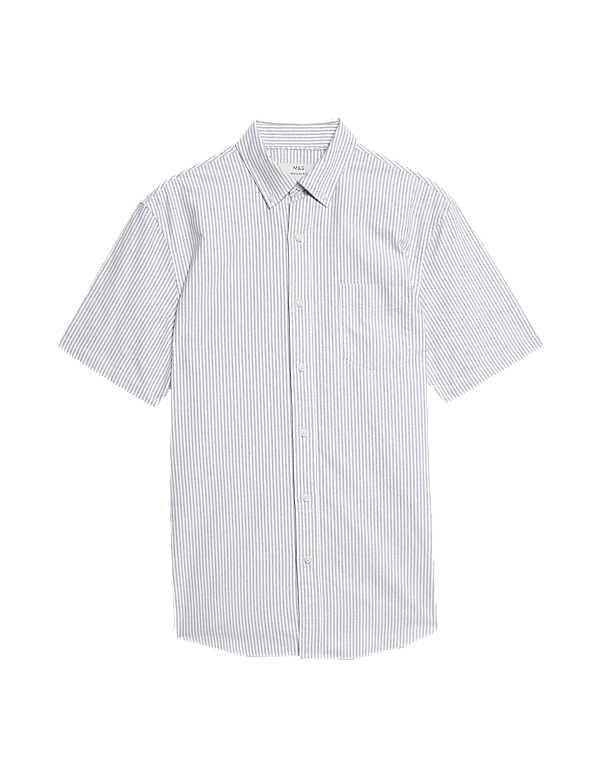 The Ultimate Pure Cotton Striped Oxford Shirt
