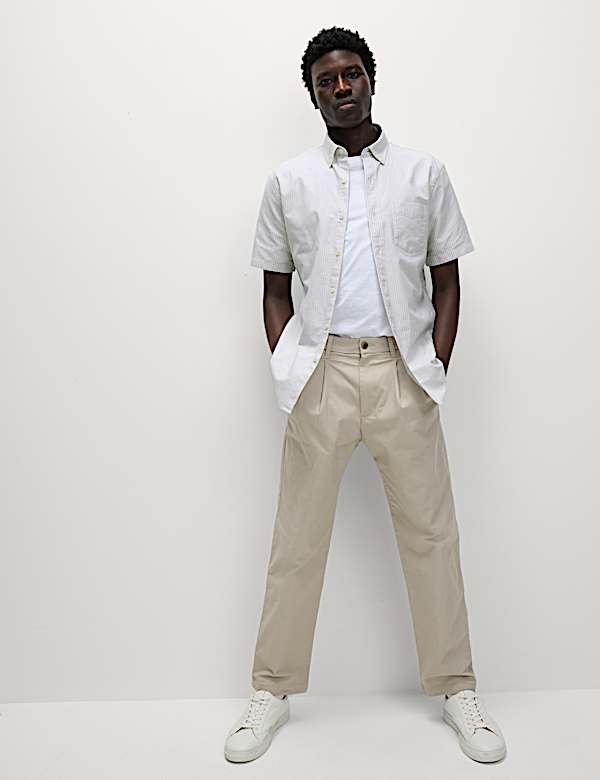 The Ultimate Pure Cotton Striped Oxford Shirt