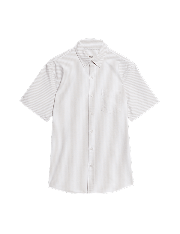 The Ultimate Pure Cotton Striped Oxford Shirt