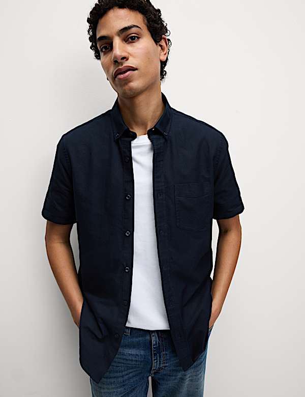 מארז 2 חולצות אוקספורד Ultimate עם שרוול קצר - IL