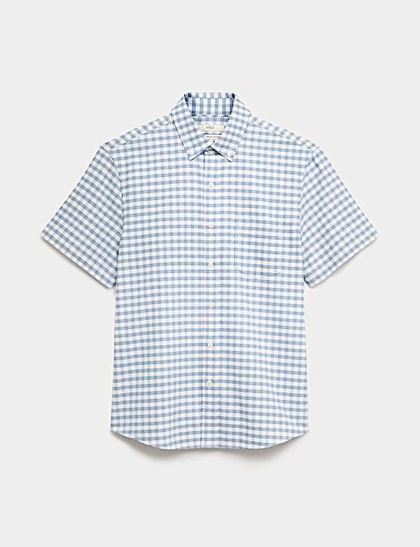 Ultimate Pure Cotton Check Oxford Shirt - MV