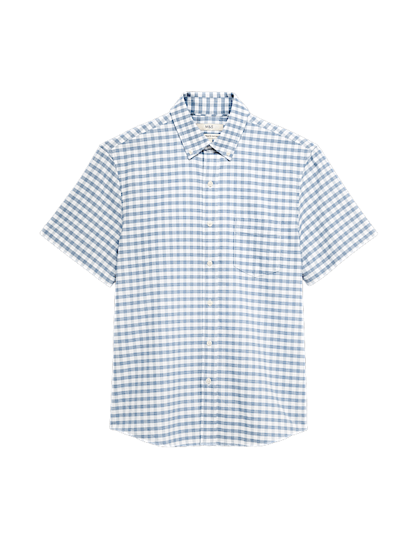 Ultimate Pure Cotton Check Oxford Shirt
