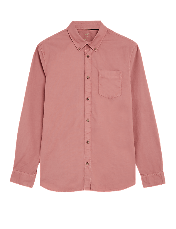 Pure Cotton Oxford Shirt