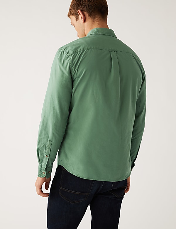 Pure Cotton Oxford Shirt