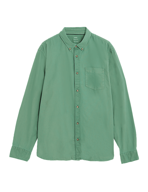 Pure Cotton Oxford Shirt