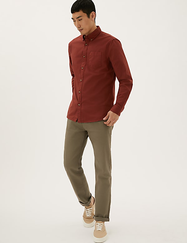 Pure Cotton Oxford Shirt