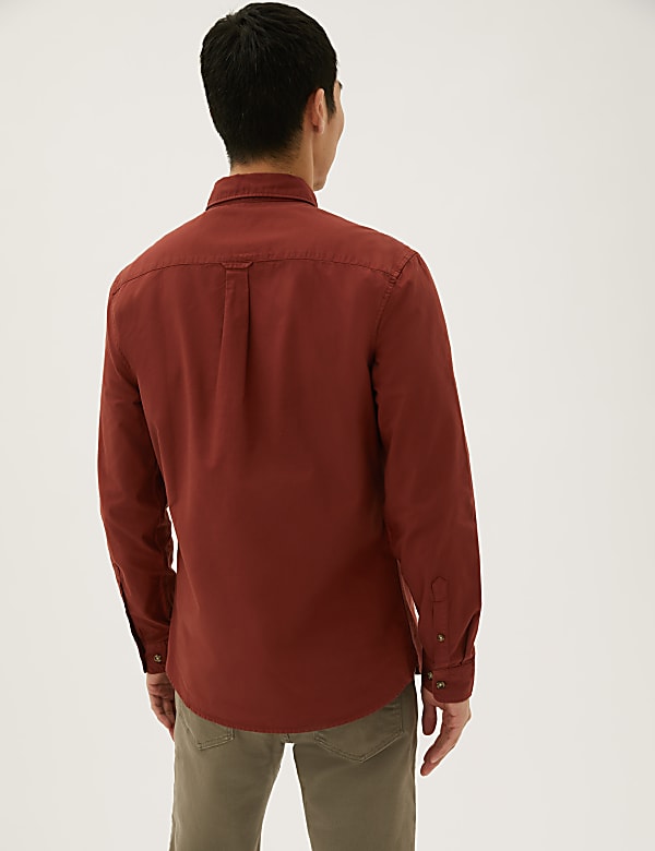 Pure Cotton Oxford Shirt