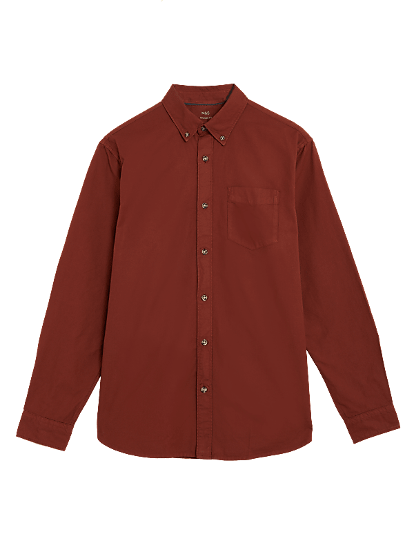 Pure Cotton Oxford Shirt