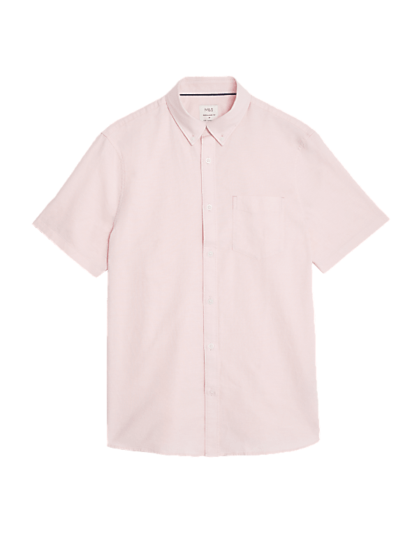 Easy Iron Pure Cotton Oxford Shirt