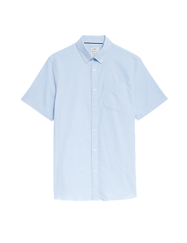 Easy Iron Pure Cotton Oxford Shirt