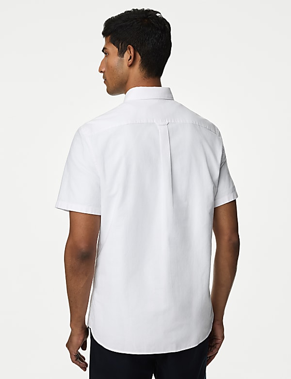 Easy Iron Pure Cotton Oxford Shirt
